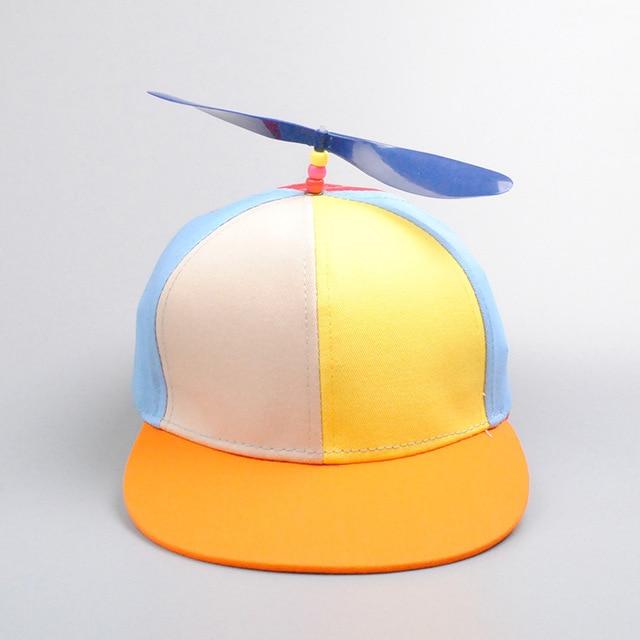 Летние женские и мужские бейсболки с пропеллером вертолета, красочная лоскутная кепка от солнца, детская регулируемая шляпа Snapback для папы