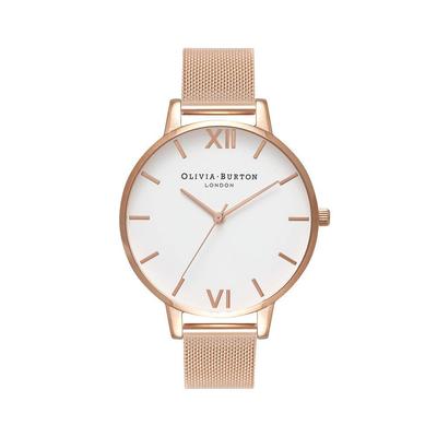 Olivia Burton Часы OLIVIA BURTON OB15BD79 Белое x Розовое золото [Товар]