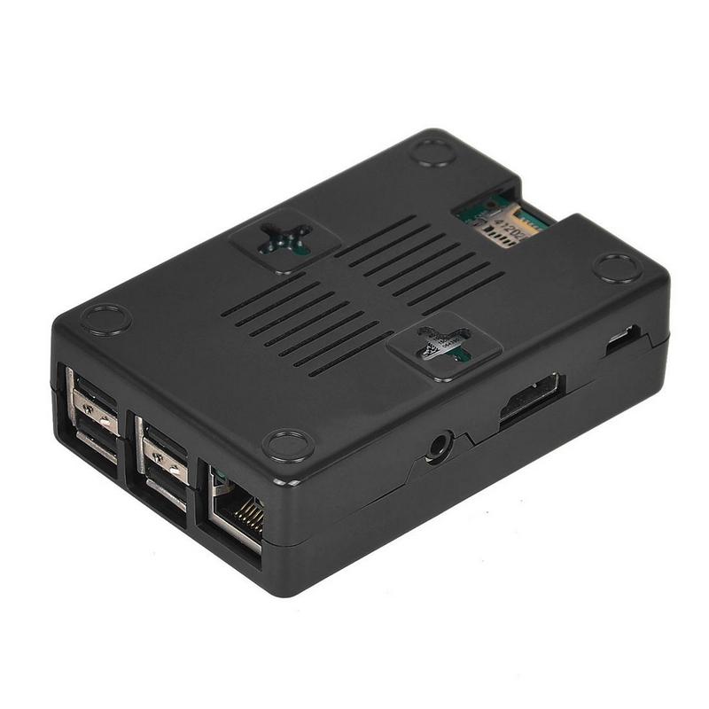 Черный чехол Raspberry Pi 3 Model B Защитный чехол для Raspberry Pi 3 Case