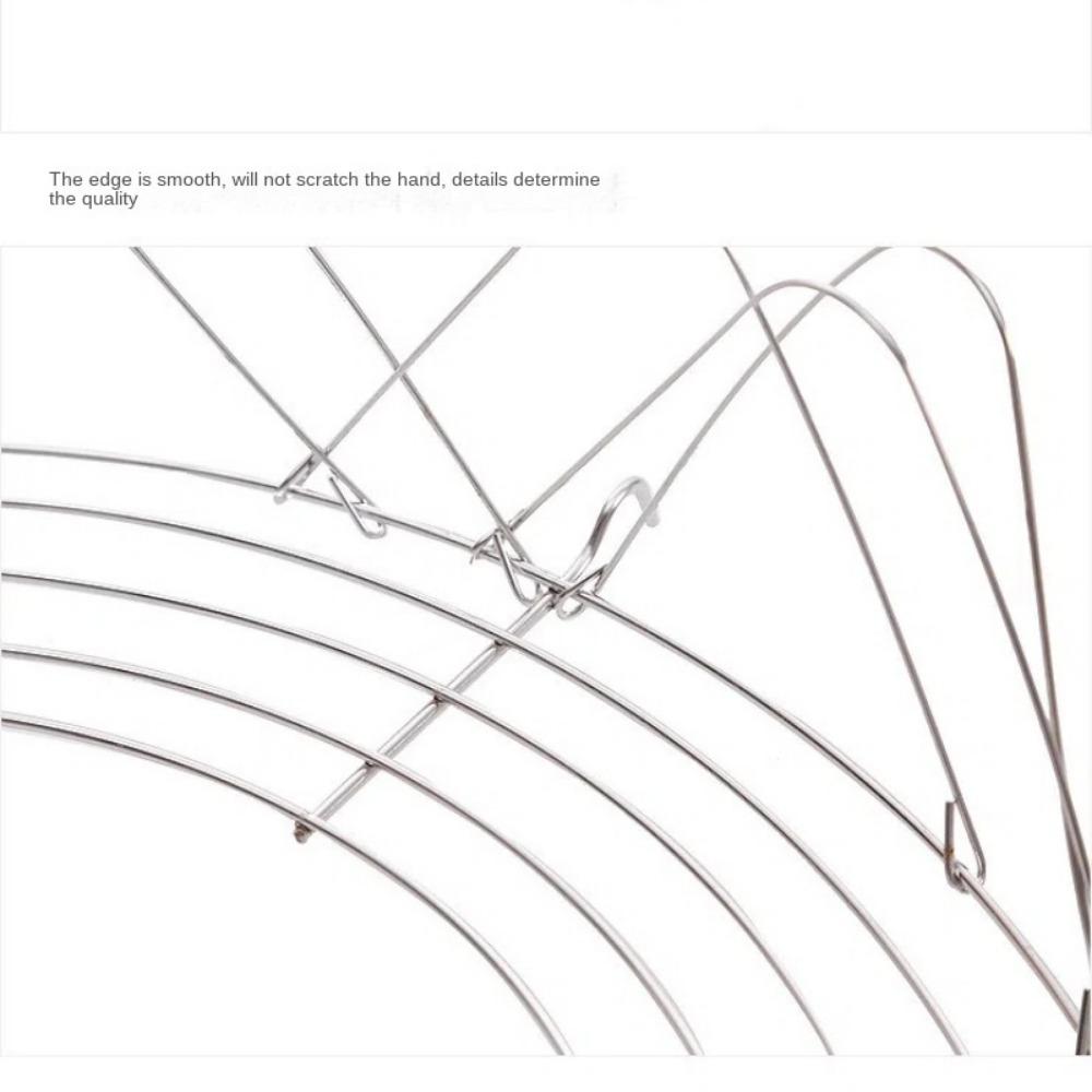 Подставка для фильтрации масла из нержавеющей стали, полукруглая, для слива при варке на пару, держатель для масла, подставка для жарки, кухонные гаджеты