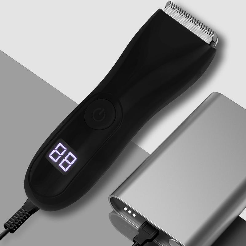 Триммер для паха IPX7, бритва для промежности, косилка для всего тела, машинка для удаления волос, машинка для бритья с защитой от воды, аппарат для бритья пениса на груди