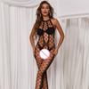 Сексуальное женское белье боди горячее эротическое нижнее белье открытая промежность эластичность сетчатое боди чулки порно леди выдалбливают костюм комплект
