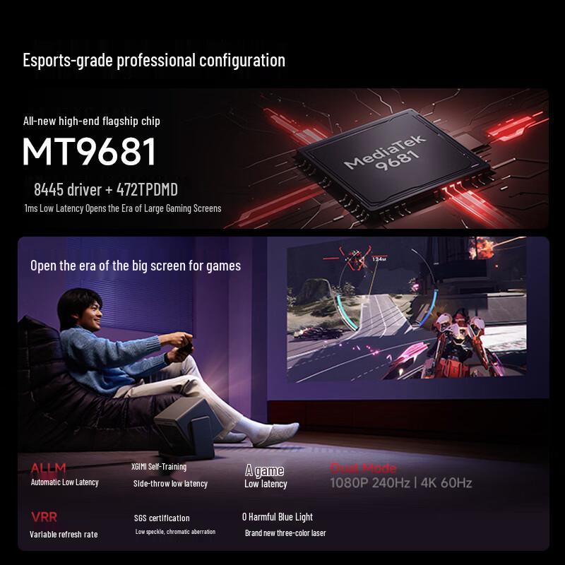 XGIMI RS20Pro 4K Тройной лазерный домашний проектор (Китайская версия)