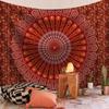 Mattress Sandy Beach Throw Rug Wall Hanging Blanket Bohemian Tapestries Indian Mandala Tapestry