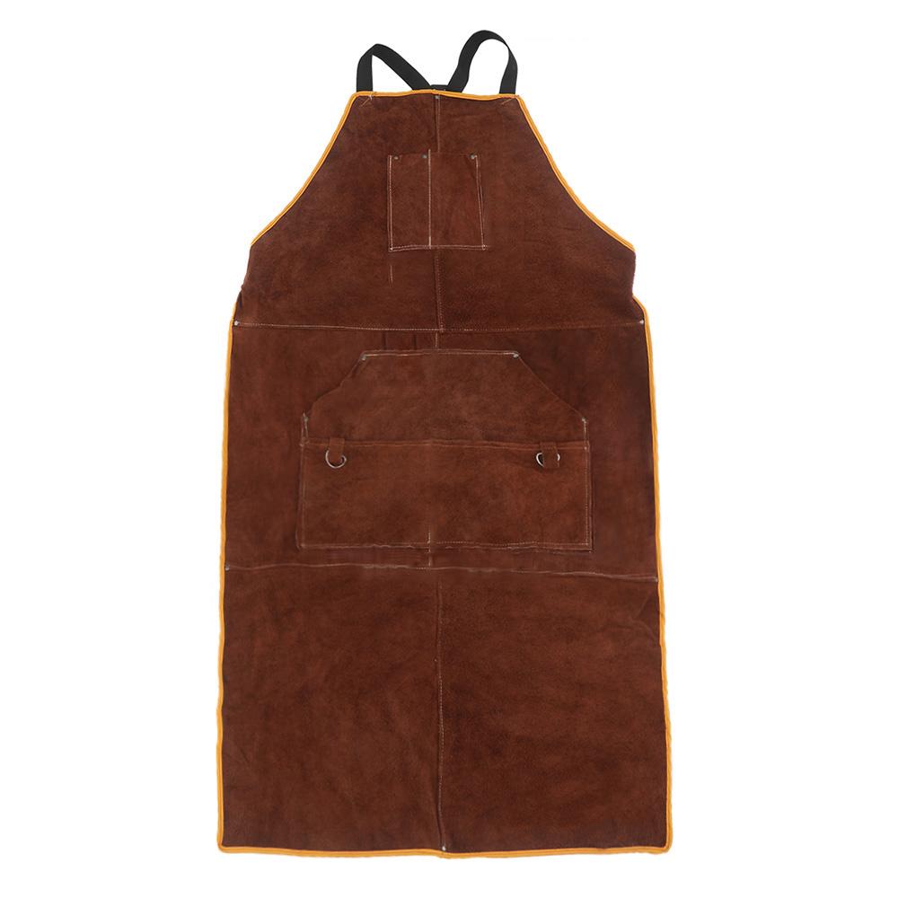 Welding Apron for Men and Women Premium Leather Apron for Cooking Woodworking Blacksmiths