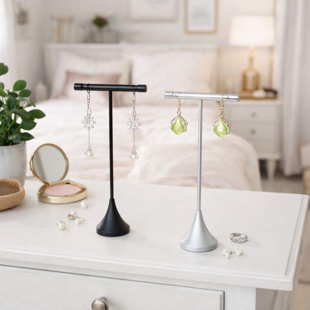 Detachable Stud Earrings Storage Holder Dangle Jewelry Ring Organizer Display Cabinet