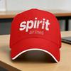 Кепка-бейсболка Spirit Airlines Повседневная Кепка-тракер для активного отдыха Весенний козырек от солнца Унисекс-подростки Классические бейсболки