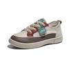 Fashion 2025 Shoes Female Mixed Colors Mesh Women's Vulcanize Shoes Outdoor Breathable Women Sneakers Lace Up Low Heel Casual Shoes