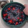 Manual Fruit Washer Berry Swirl Bowl with Drain Holes, 3D Printed Vortex Food Grade Washing Rinse Bowl, Self Rinsing for Kitchen Countertop Vegetable