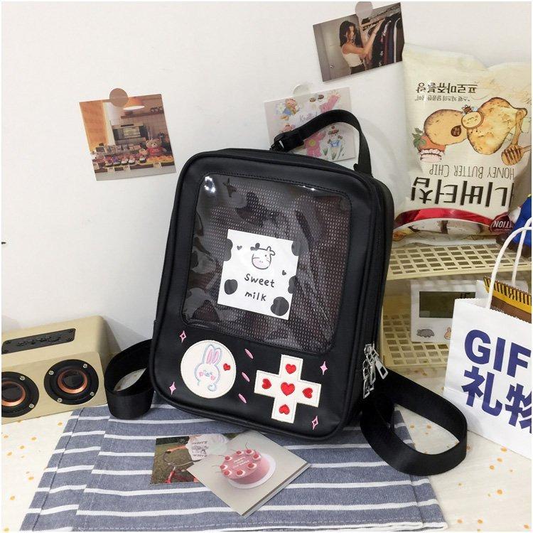 Ita Bag Crossbody Women Sweet Lolita Bags Cute Transparent Pocket Japanese Style Shoulder Кошелек в японском стиле для колледжа