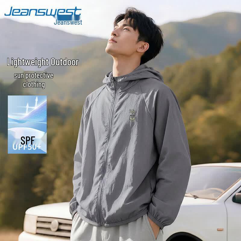 Мужская летняя куртка Jeanswest 2026 для активного отдыха с защитой от УФ-излучения