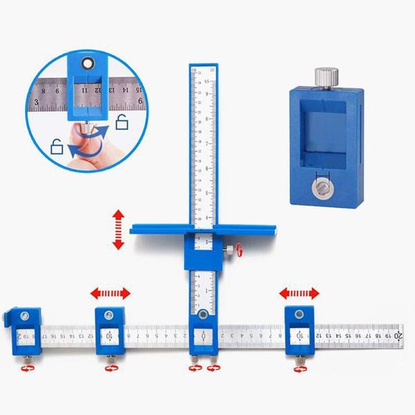 Локатор пуансона, направляющая втулка для сверла, ящик для шпонки, инструмент для установки деревообработки