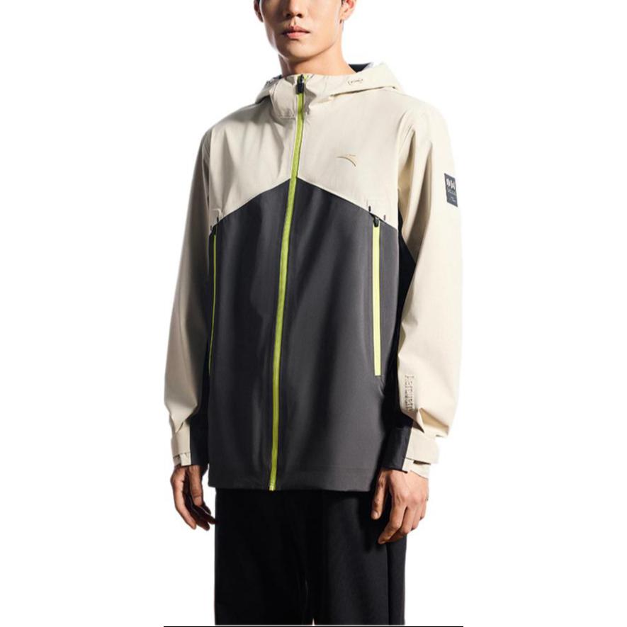 Anta Variety Training Collection Outdoor Hiking Waterproof, Windproof, And Breathable Windbreaker Jacket Men's 152437605-8