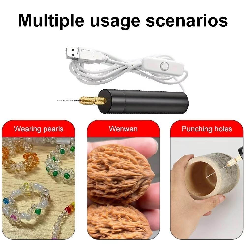 USB Включаемый Мини Электродрель Включены Сверла Гравировальный Карандаш Проекты для Рукоделия