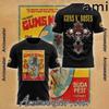 Guns N’ Roses Будапешт Венгрия Тур 2025 Футболка Унисекс Футболка