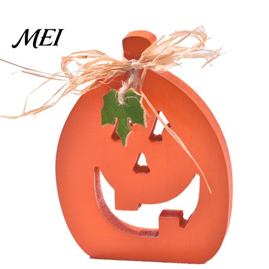 Fall Tiered Tray Decor Halloween Indoor Wooden Pumpkin Table Sign, Spooky Tabletop Block Entryway Display Items Centerpiece for Office Home