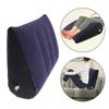 Couple Love Cushion Relax Cushion Portable Foot Rest Air Pillow PVC Flocking Inflatable Triangle Pillow For Travel Office Car