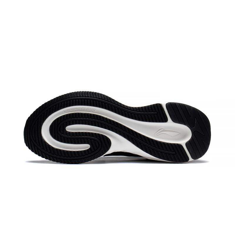 Li Ning Низкие беговые кроссовки женские черные AGLS220-1