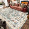 American Style Retro Carpet Living Room Boho Decor Home Sofa Area Rug Washable Bedroom Lounge Coffee Tables Antiskid Floor Mat