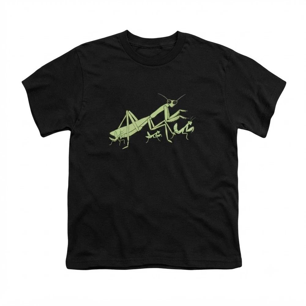 Praying Unisextis Graphic Insect Lover Nature Black TShirt