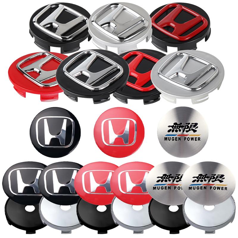 4Pcs 56/60/58/69MM Car Wheel Center Hub Caps Covers Hubcap For Honda Accord 7 Crv Odyssey Civic 10th 11th Gen Hrv Jazz City Fit CDSMW1
