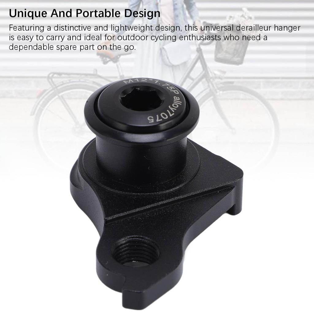 Универсальный держатель переключателя UDH M12x1.75P Алюминиевый сплав Рама велосипеда Универсальный держатель переключателя