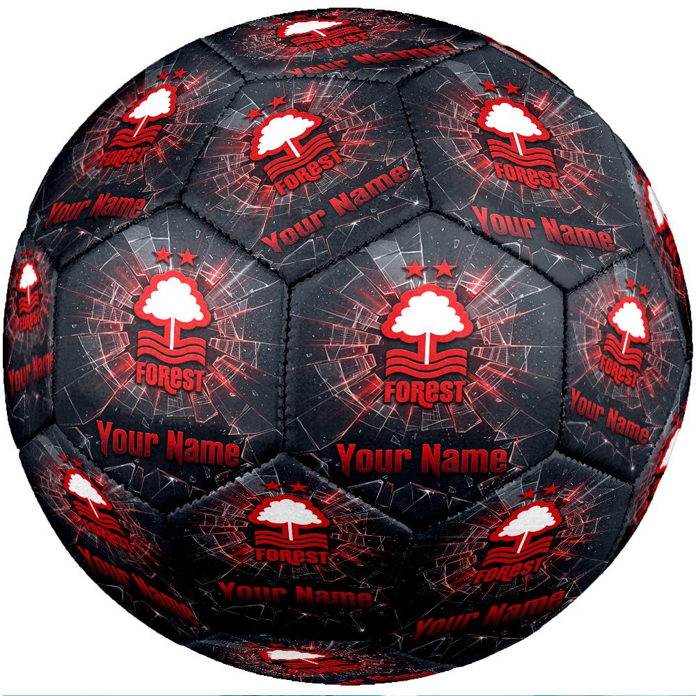 Nottingham Forest FC Fashion Size 5 Football Wearproof Non‑Slip Soccer Ball For Sports Training Entertainment Use