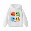 New Stylish Anime Cartoon Pikachu Print Kids Hoodie, Soft Warm Hooded Pullover, Daily Casual Tops for Autumn & Winter