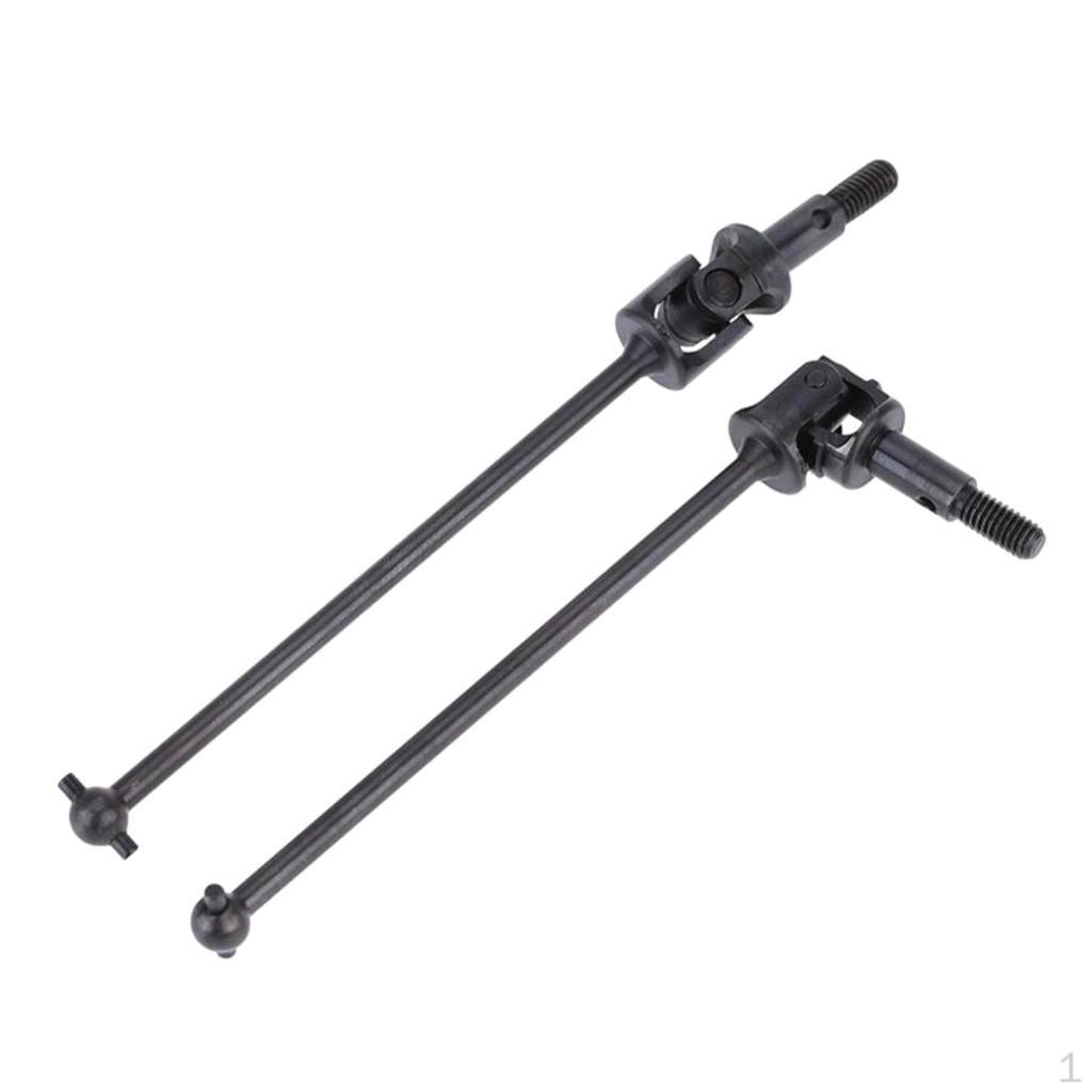 2PCS 106015 Upgrade Universal Drive Shaft for HSP 1:10 Model Car Black