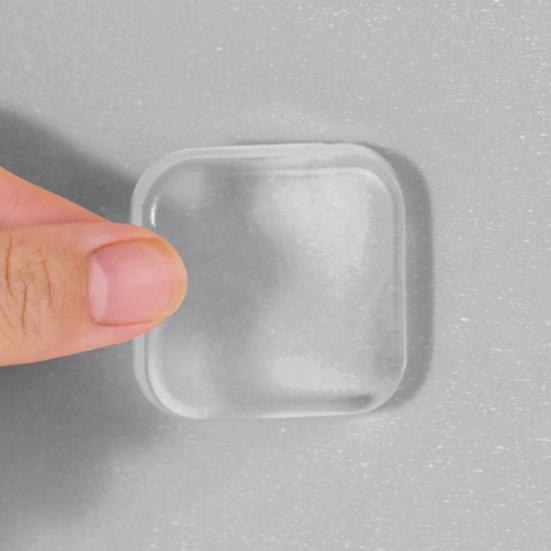 6 шт. прозрачный дверной стопор настенный протектор самоклеящийся силиконовый дверной поручень настенный защитник