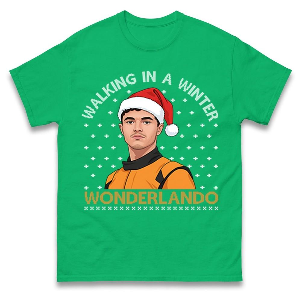 Walking In A Winter Wonderlando Funny Christmas Tshirt Holiday Gift Tee Top