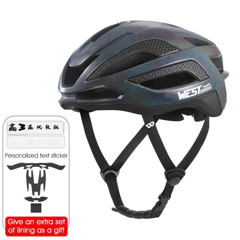 WEST BIKING Новый Велосипедный Шлем Мужской Женский Легкий Интегрированная Формовка Шлем Для Улицы Дороги Горы Спортивная Кепка Велосипедные Аксессуары