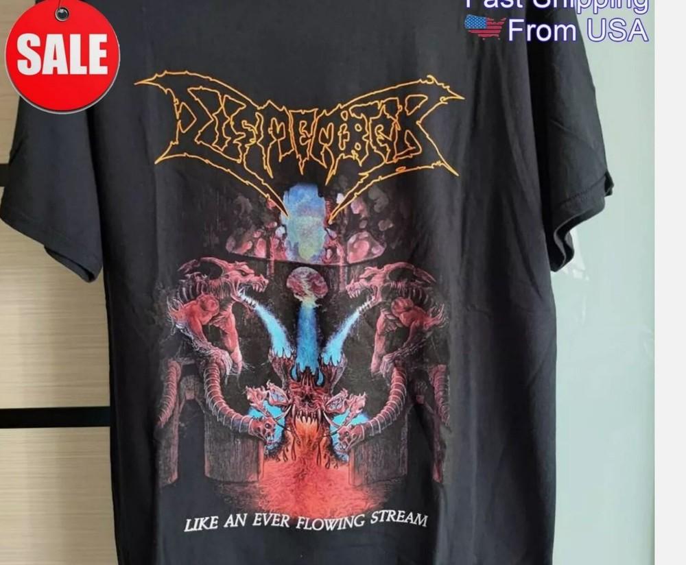 Новая футболка DISMEMBER BAND DEATH METAL Подарок для фанатов Унисекс S-5XL