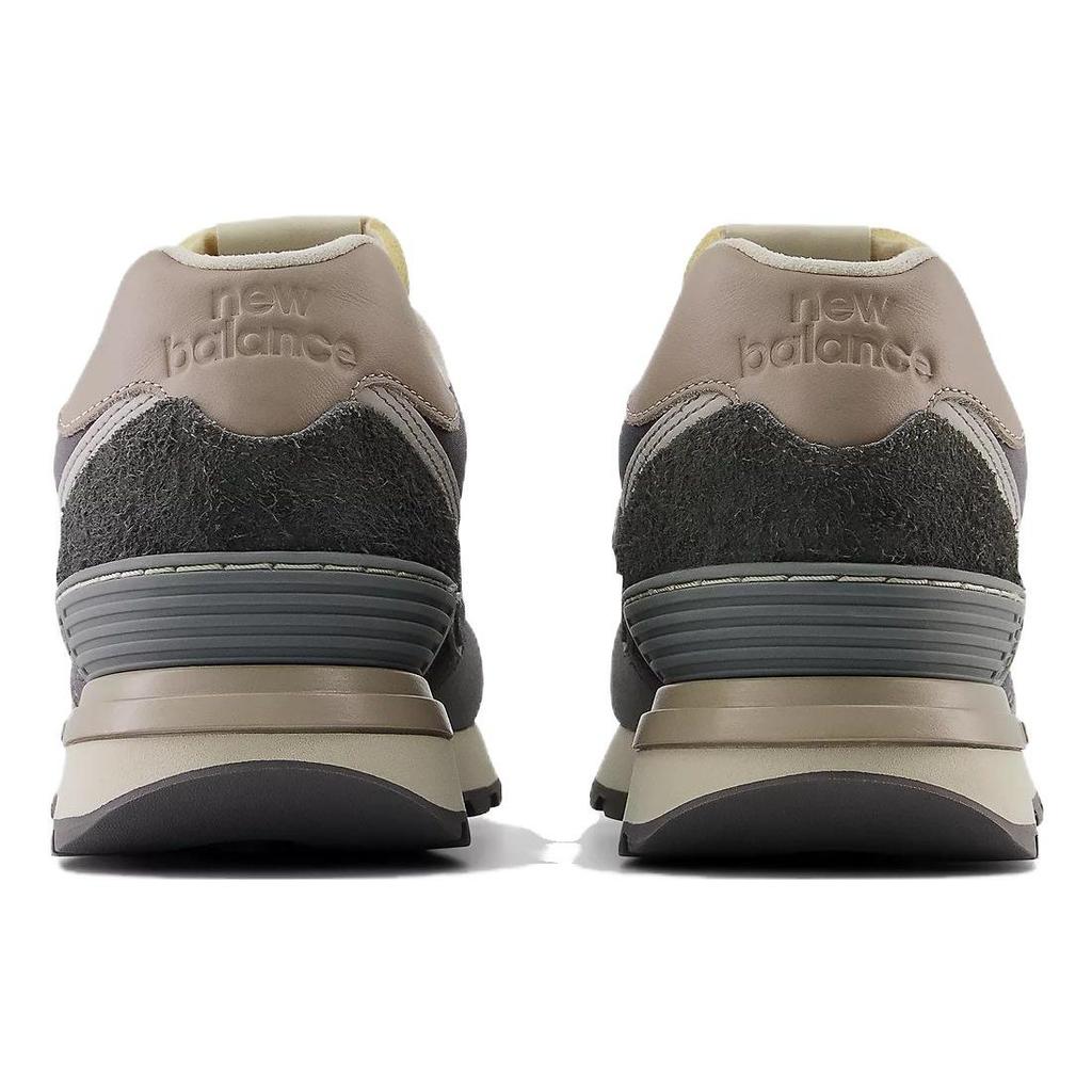 New Balance 574 Legacy Винтажная амортизация Устойчивые к истиранию Низкие беговые кроссовки Унисекс Серые U574LGG2