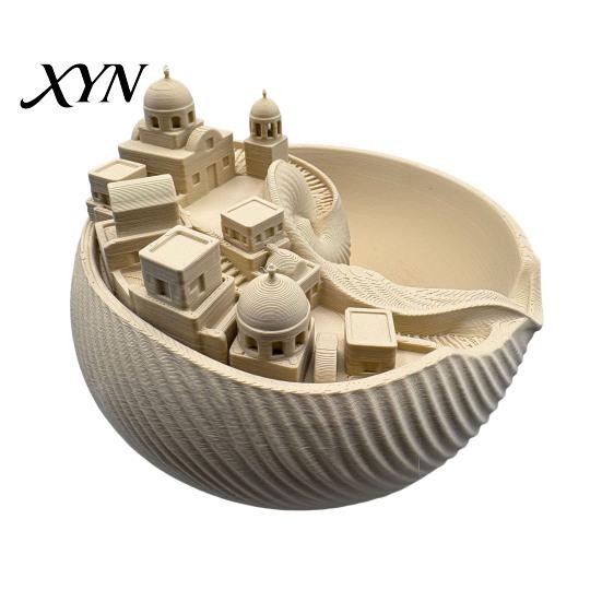 Декоративный Поддон для Хранения Ракушка, Настольный Поднос, Изысканная Греческая Маленькая Посуда для Мелочей Островной Шарм для Ключей Украшений Монет Миска в Средиземноморском Стиле