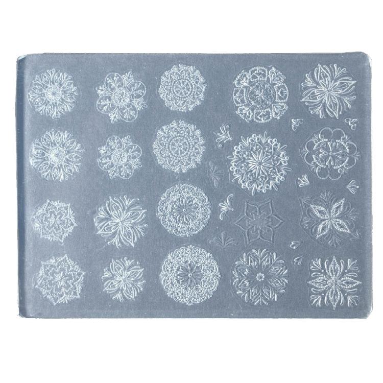 3D дизайн ногтей, формы для тиснения, трафареты для ногтей, силиконовые формы для женщин и девочек, формы для резьбы ручной работы, декор