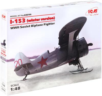 ICM Поликарпов Чайка Зимний Вариант Пластиковая Модель 1/48 И-153