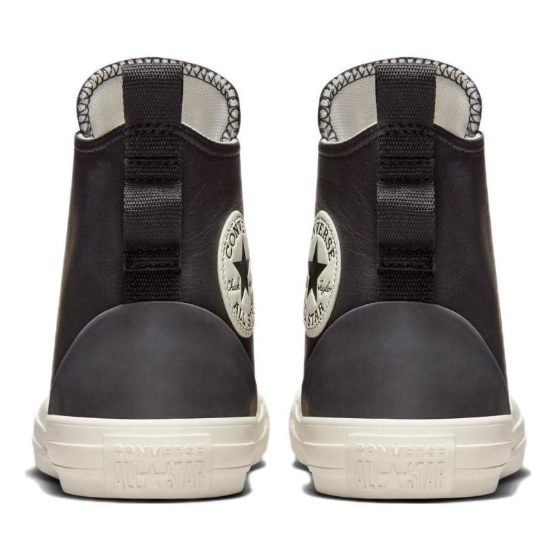 Converse Chuck Taylor All Star Удобные и универсальные эспадрильи на высокой платформе Женские Черные