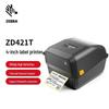 Термотрансферный принтер этикеток Zebra ZD421T 300dpi, штекер CN (адаптер в комплекте)
