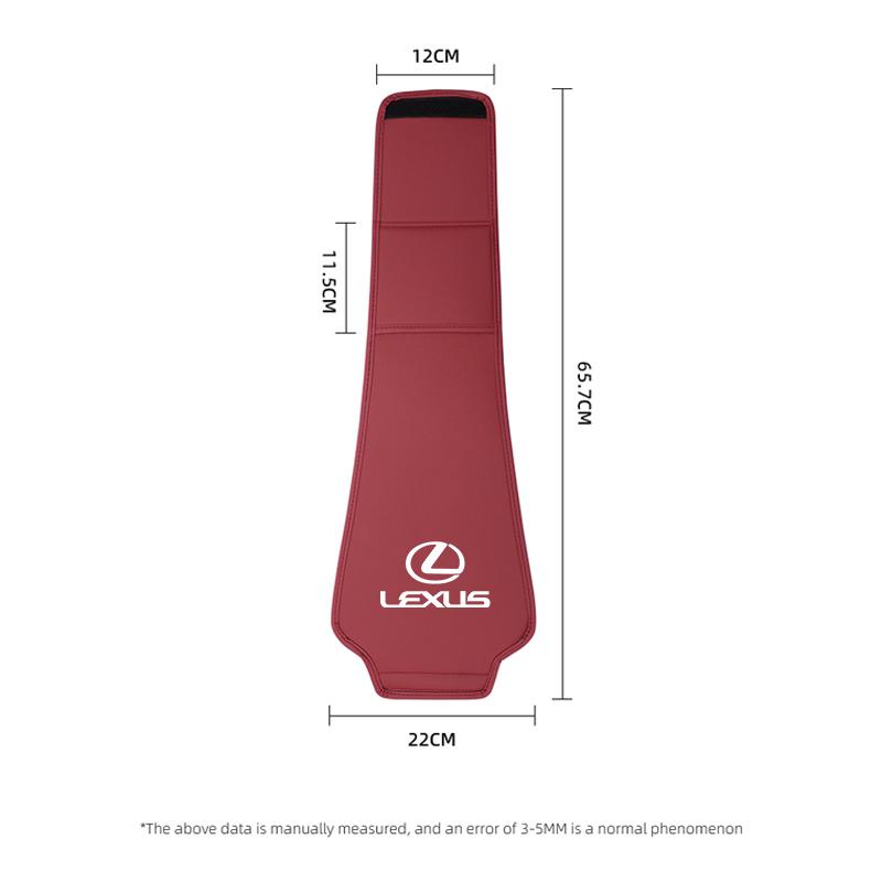 EAV3 2026 Hot Interior Stickers Car Leather Headrest Cover Front Rear Seat Pillow Protective Set For Lexus RX300 IS200 IS250 ES350 Ct
