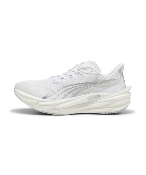 [Puma] Deviate Nitro 4 Women - White:Feather Gray (312124-02)