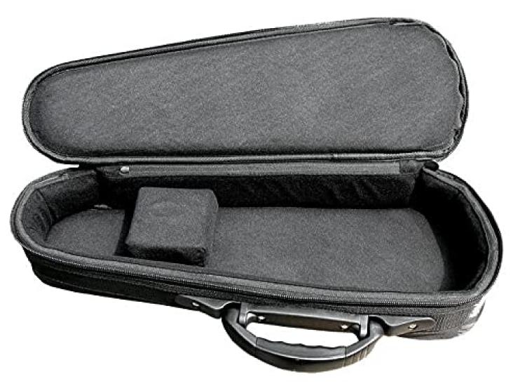 ORCAS OULC-2 RED Semi-Hard Case for Concert Ukulele (Red with Shoulder Strap)