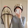 Coral Fleece Hair Towel Wrap Absorbent Shower Cap New Bow Dry Hair Cap  For Bathroom,washing Hair