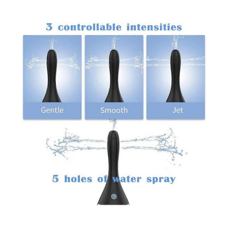 Latest Model Automatic Enema Bulb with 3 Intensities Modes, Rechargeable Anti