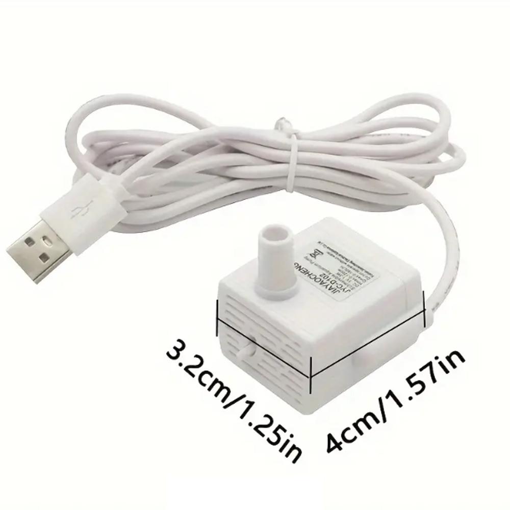 5 В USB Водяной насос для автоматической кошачьей питьевой фонтанчик аксессуары водяной насос для питьевого фонтанчика для домашних животных для кошачьей поилки диспенсер замена