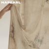 1 шт. NAPEARL Новая прозрачная штора с принтом в стиле китайской живописи, имитация льна, тюль для гостиной, спальни, балкона, окна, домашний декор