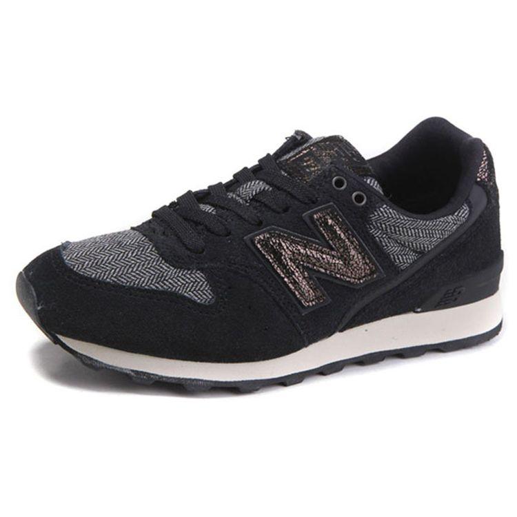 New Balance 996 Women Carbon Black Low Top Marathon Running Shoes WR996NNB