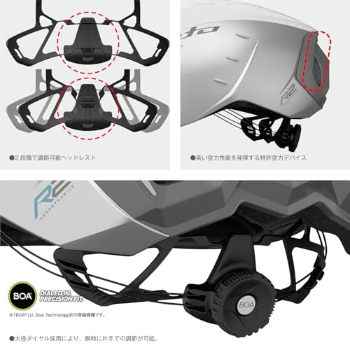 KABUTO Велосипедный шлем AERO-R2 Размер: L / XL (59-61см) цвет: G-1 Матовый Красный