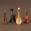 4x Dollhouse Musical Instruments Miniature Guitar Handcraft Doll House