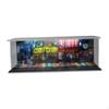 1:64 Parking LED Display Case Collectible Acrylic Vehicle Scene Toy Diecast Car for